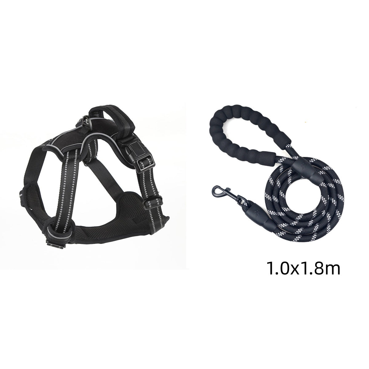 LeashLab Bundle — Harness + Leash | The Complete No-Pull System